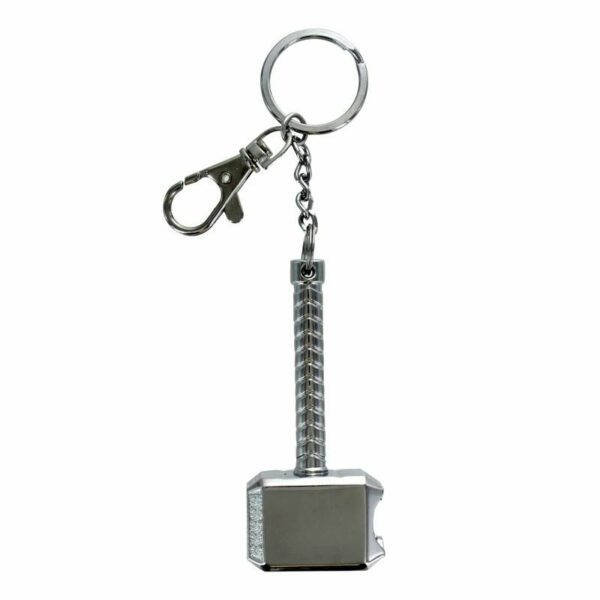 Thor hammer top bottle opener keychain