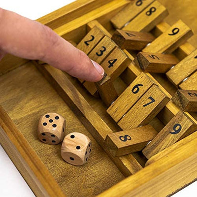 Professor Puzzle | Shut The Box Puzzle | Unique Gift Ideas for Her | for Mom | for Women | for Females | for Wife | for Sister | for Girlfriend | for Grandma | for Friends | for Birthday | Gifting Made Simple | Unique Gift Ideas for Him | for Dad | for Men | for Males | for Husband | for Brother | for Boyfriend | for Grandad