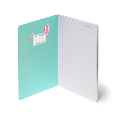Legami A5 Notebook | Air Balloon Open | Unique Gift Ideas for Her | for Mom | for Women | for Females | for Wife | for Sister | for Girlfriend | for Grandma | for Friends | for Birthday | Gifting Made Simple | Unique Gift Ideas for Him | for Dad | for Men | for Males | for Husband | for Brother | for Boyfriend | for Grandad