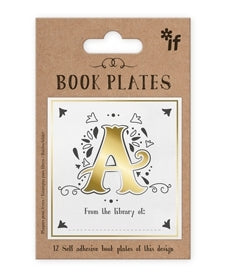 Vintage Letter Book Plates