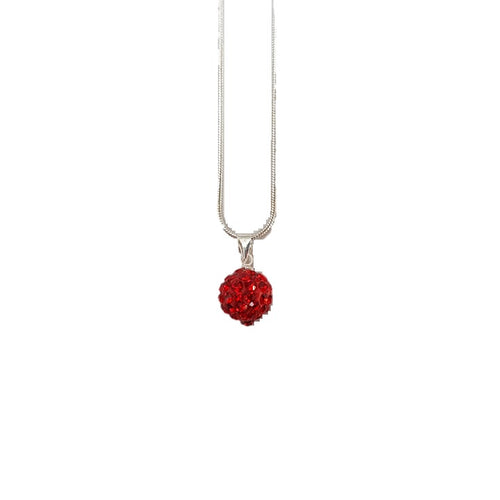 Metallic Mermaid | Crystal Red Necklace | Gift Ideas For Her | Gifting Made Simple