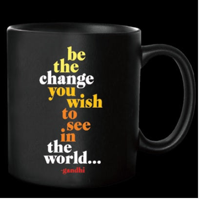 Quotable Be The Change Mug Gift ideas Gifting Gift shop