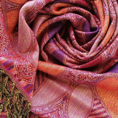 Exquisite Pashminas | Berry Paisley | Unique Gift Ideas for Her | for Mom | for Women | for Females | for Wife | for Sister | for Girlfriend | for Grandma | for Friends | for Birthday | Gifting Made Simple