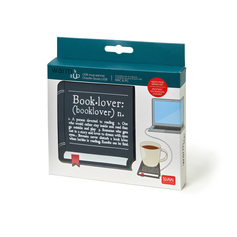 Legami Mug Warmer | Booklover Box | Unique Gift Ideas for Her | for Mom | for Women | for Females | for Wife | for Sister | for Girlfriend | for Grandma | for Friends | for Birthday | Gifting Made Simple | Unique Gift Ideas for Him | for Dad | for Men | for Males | for Husband | for Brother | for Boyfriend | for Grandad