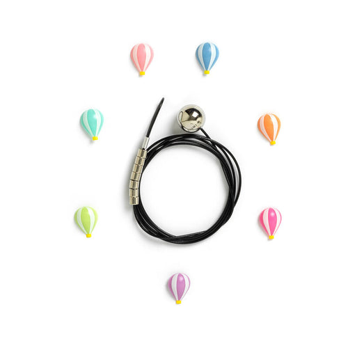 Legami Magnetic Wire Photo Holder | Air Balloon | Cover | Unique Gift Ideas for Her | for Mom | for Women | for Females | for Wife | for Sister | for Girlfriend | for Grandma | for Friends | for Birthday | Gifting Made Simple | Unique Gift Ideas for Him | for Dad | for Men | for Males | for Husband | for Brother | for Boyfriend | for Grandad