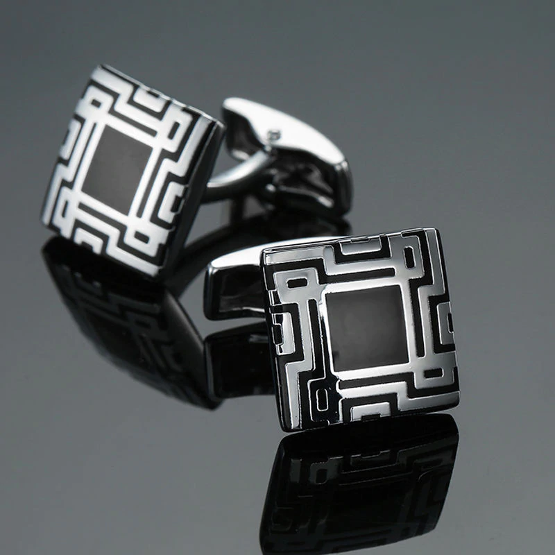 Cufflinks South Africa | Classic | Square Code | Unique Gift Ideas for Him | for Dad | for Men | for Males | for Husband | for Brother | for Boyfriend | for Grandad | for Friends | for Birthday | Gifting Made Simple