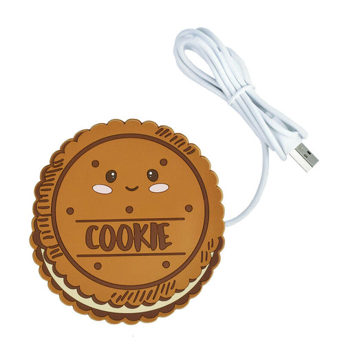Legami USB Mug Warmer | Cookie | Unique Gift Ideas for Her | for Mom | for Women | for Females | for Wife | for Sister | for Girlfriend | for Grandma | for Friends | for Birthday | Gifting Made Simple | Unique Gift Ideas for Him | for Dad | for Men | for Males | for Husband | for Brother | for Boyfriend | for Grandad