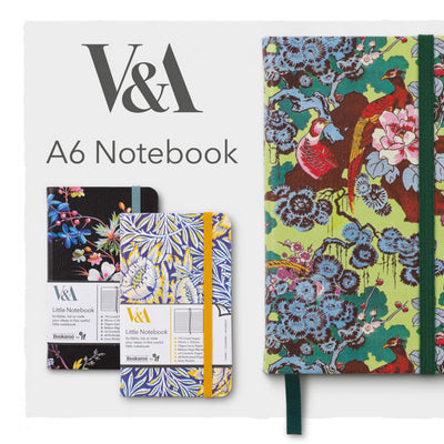 V&A Bookaroo A6 Notebook | Cover | Unique Gift Ideas for Her | for Mom | for Women | for Females | for Wife | for Sister | for Girlfriend | for Grandma | for Friends | for Birthday | Gifting Made Simple | Unique Gift Ideas for Him | for Dad | for Men | for Males | for Husband | for Brother | for Boyfriend | for Grandad