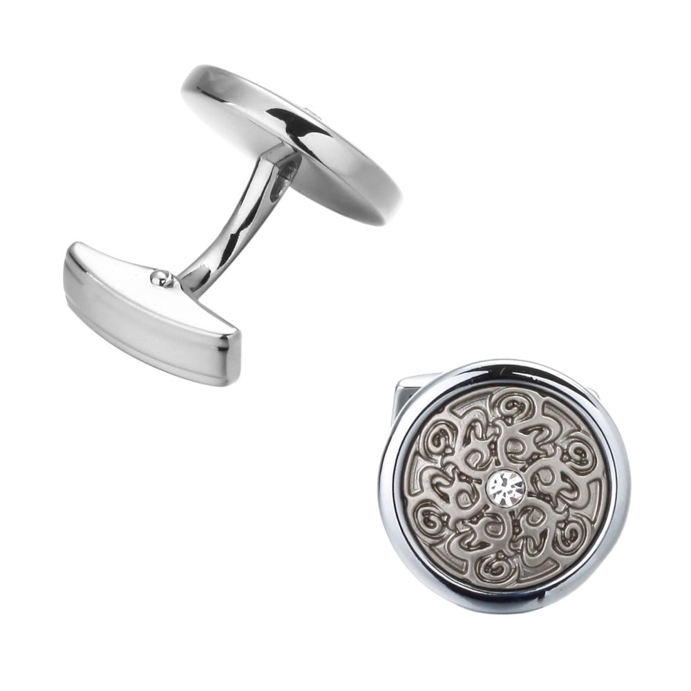 cufflink round laser gifts gift ideas gifting made simple