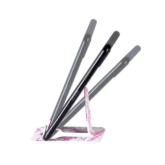 Thinking Gifts Flexistand Phone Stand | Pink Marble | Flex | Unique Gift Ideas for Her | for Mom | for Women | for Females | for Wife | for Sister | for Girlfriend | for Grandma | for Friends | for Birthday | Gifting Made Simple | Unique Gift Ideas for Him | for Dad | for Men | for Males | for Husband | for Brother | for Boyfriend | for Grandad