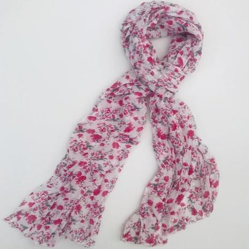 Metallic Mermaid Scarf | Cerise | Unique Gift Ideas for Her | for Mom | for Women | for Females | for Wife | for Sister | for Girlfriend | for Grandma | for Friends | for Birthday | Gifting Made Simple