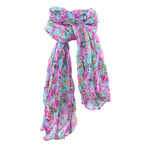 Metallic Mermaid Scarf | Pink & Sea Foam | Unique Gift Ideas for Her | for Mom | for Women | for Females | for Wife | for Sister | for Girlfriend | for Grandma | for Friends | for Birthday | Gifting Made Simple