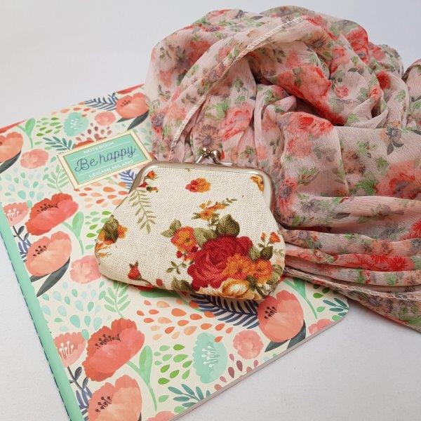 Bespoke Gift Boxes | The Handy Gift Box | Floral | Unique Gift Ideas for Her | for Mom | for Women | for Females | for Wife | for Sister | for Girlfriend | for Grandma | for Friends | for Birthday | Gifting Made Simple
