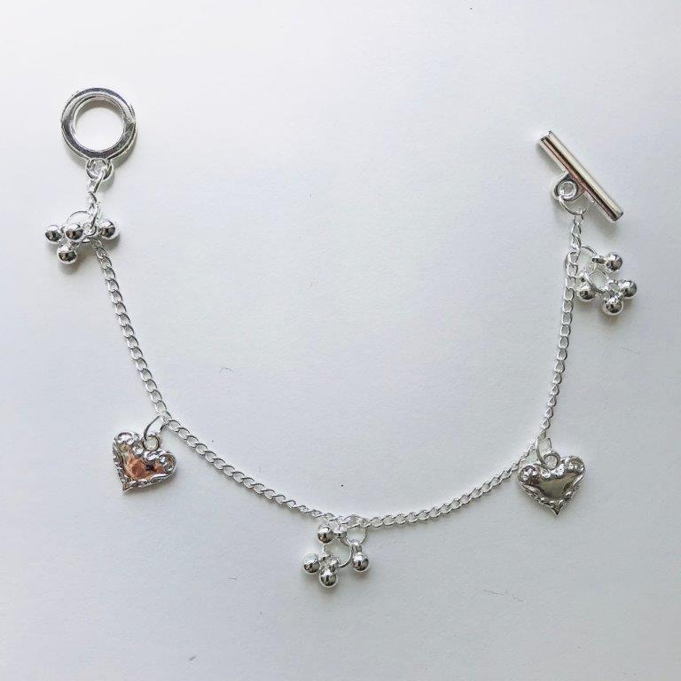 Heart Charm Bracelet