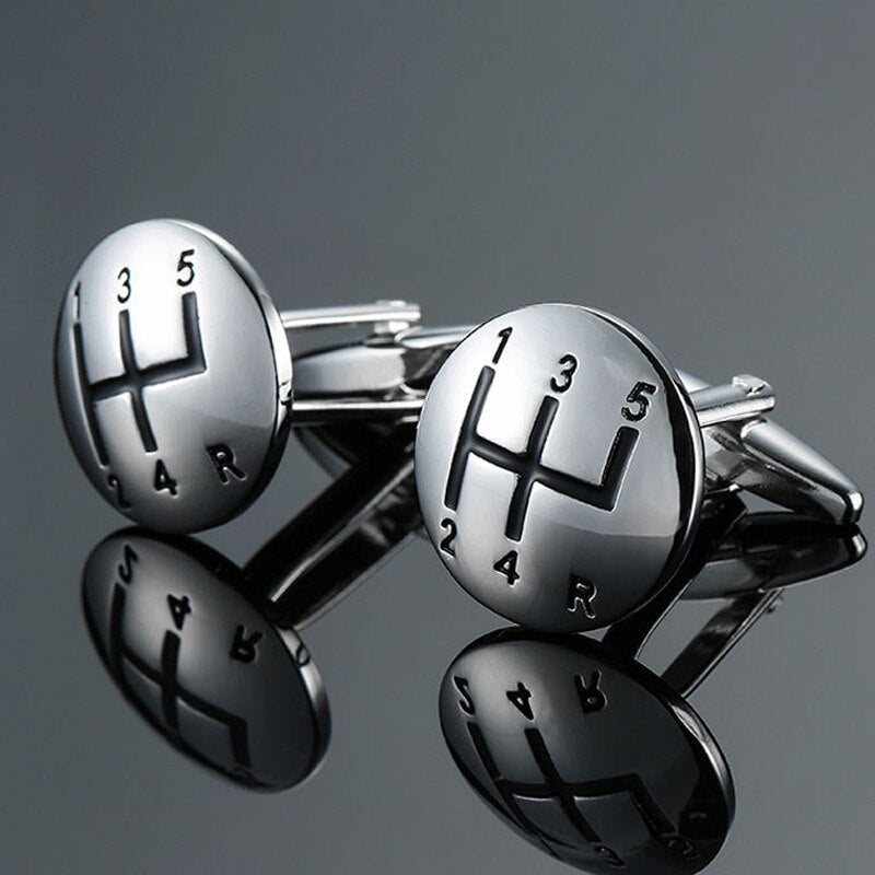 Cufflinks South Africa | Classic | Car Gear Design | Unique Gift Ideas for Him | for Dad | for Men | for Males | for Husband | for Brother | for Boyfriend | for Grandad | for Friends | for Birthday | Gifting Made Simple