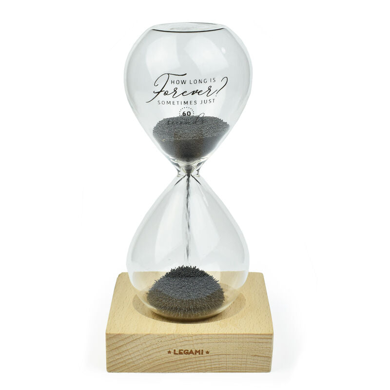 Legami Magnetic Hourglass | Unique Gift Ideas for Her | for Mom | for Women | for Females | for Wife | for Sister | for Girlfriend | for Grandma | for Friends | for Birthday | Gifting Made Simple | Unique Gift Ideas for Him | for Dad | for Men | for Males | for Husband | for Brother | for Boyfriend | for Grandad