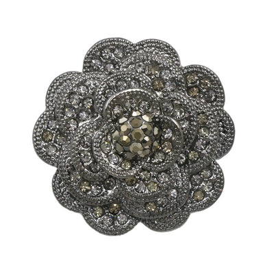 Brooch - Sparkle Grey Blossom Gift Ideas, Gifts, Gifting Made Simple