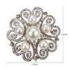 Brooch - Sparkles & Pearls Blossom