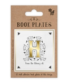 Vintage Letter Book Plates