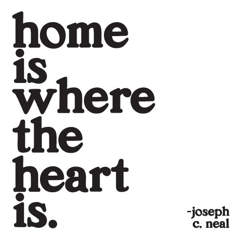 Quotable Home Is Where The Heart Is Card Gift ideas Gifting Gift shop