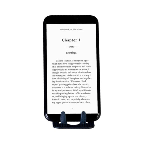 Thinking Gifts Flexistand Phone Stand | Black Dots | In Use Portrait | Unique Gift Ideas for Her | for Mom | for Women | for Females | for Wife | for Sister | for Girlfriend | for Grandma | for Friends | for Birthday | Gifting Made Simple | Unique Gift Ideas for Him | for Dad | for Men | for Males | for Husband | for Brother | for Boyfriend | for Grandad