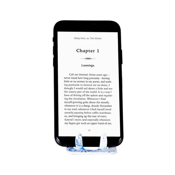 Thinking Gifts Flexistand Phone Stand | Doodle | In Use Portrait | Unique Gift Ideas for Her | for Mom | for Women | for Females | for Wife | for Sister | for Girlfriend | for Grandma | for Friends | for Birthday | Gifting Made Simple | Unique Gift Ideas for Him | for Dad | for Men | for Males | for Husband | for Brother | for Boyfriend | for Grandad