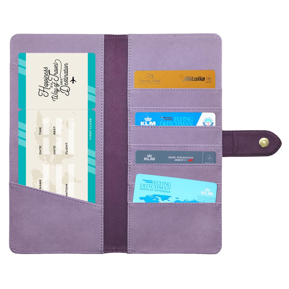 Legami Travel Organiser | Lilac Inside | Unique Gift Ideas for Her | for Mom | for Women | for Females | for Wife | for Sister | for Girlfriend | for Grandma | for Friends | for Birthday | Gifting Made Simple