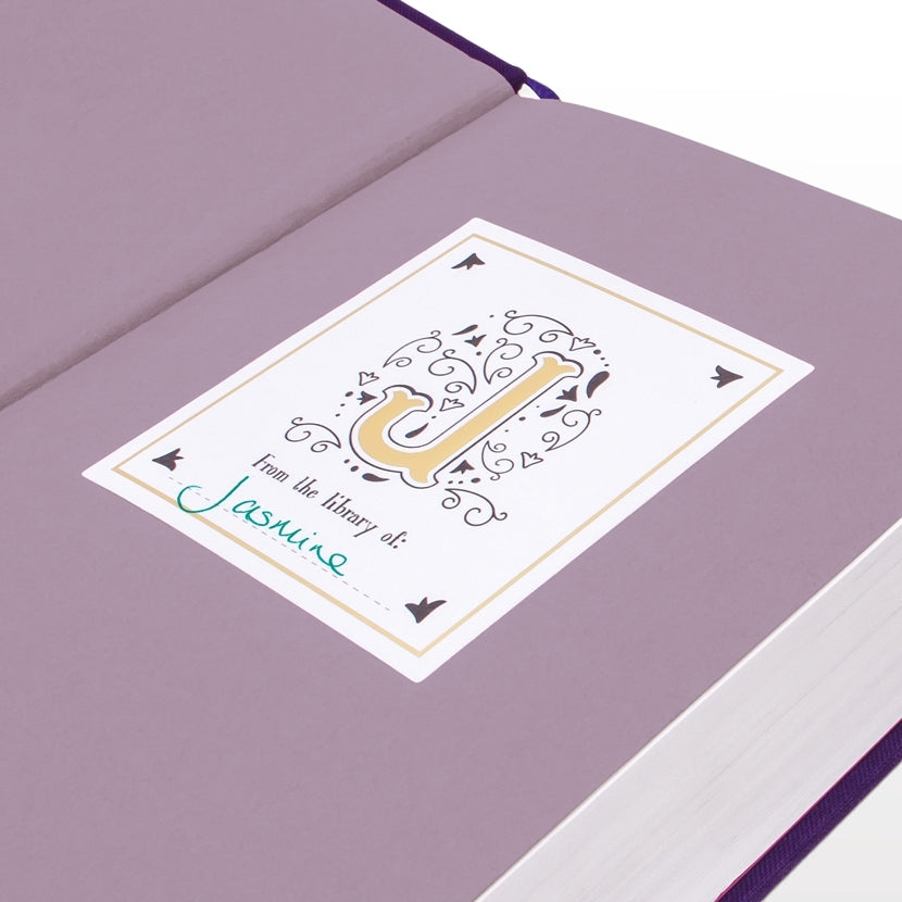 Vintage Letter Book Plates