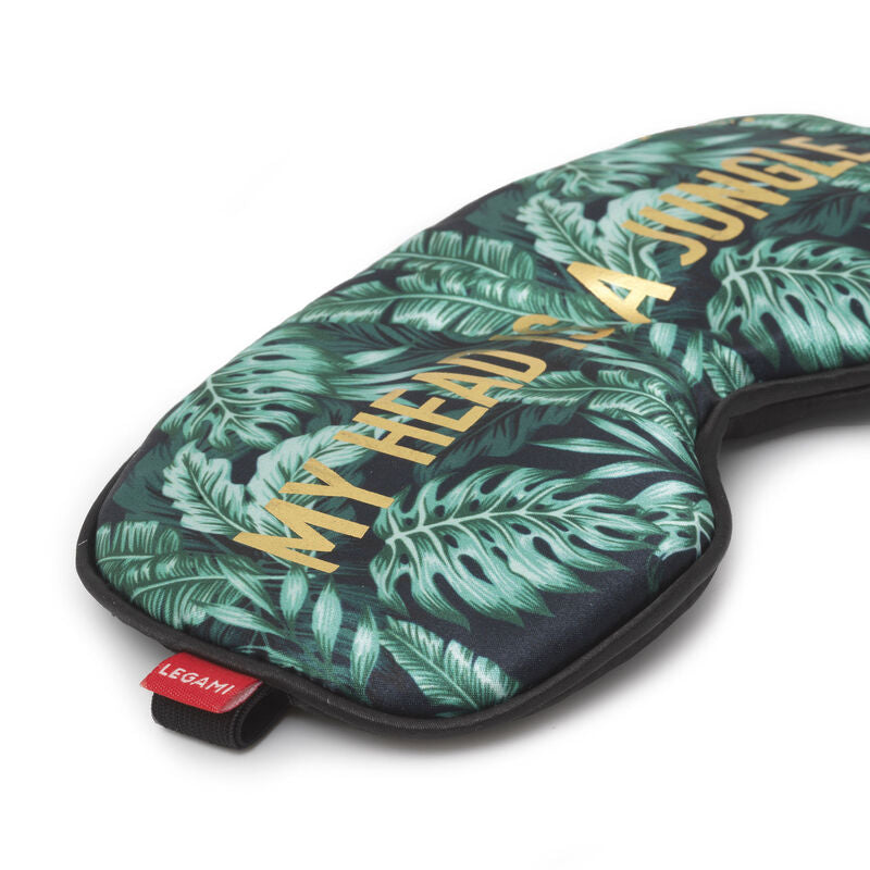 Legami Nap Queen Sleep Mask | Jungle 2 | Unique Gift Ideas for Her | for Mom | for Women | for Females | for Wife | for Sister | for Girlfriend | for Grandma | for Friends | for Birthday | Gifting Made Simple | Unique Gift Ideas for Him | for Dad | for Men | for Males | for Husband | for Brother | for Boyfriend | for Grandad