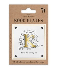 Vintage Letter Book Plates