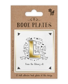 Vintage Letter Book Plates