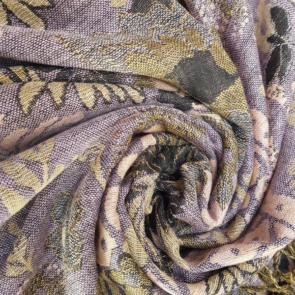 Exquisite Pashminas | Lilac Floral | Unique Gift Ideas for Her | for Mom | for Women | for Females | for Wife | for Sister | for Girlfriend | for Grandma | for Friends | for Birthday | Gifting Made Simple