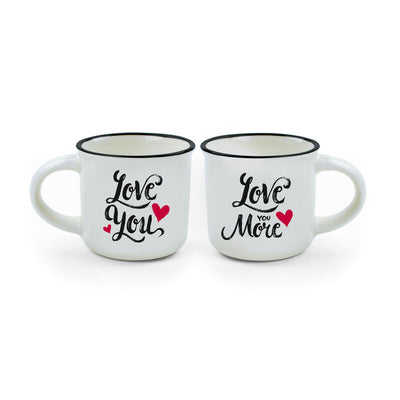 Legami Espresso For Two | Love You | Unique Gift Ideas for Her | for Mom | for Women | for Females | for Wife | for Sister | for Girlfriend | for Grandma | for Friends | for Birthday | Gifting Made Simple | Unique Gift Ideas for Him | for Dad | for Men | for Males | for Husband | for Brother | for Boyfriend | for Grandad