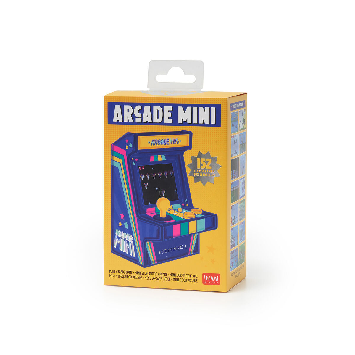 Legami Mini Arcade Game | Box | Unique Gift Ideas for Her | for Mom | for Women | for Females | for Wife | for Sister | for Girlfriend | for Grandma | for Friends | for Birthday | Gifting Made Simple | Unique Gift Ideas for Him | for Dad | for Men | for Males | for Husband | for Brother | for Boyfriend | for Grandad