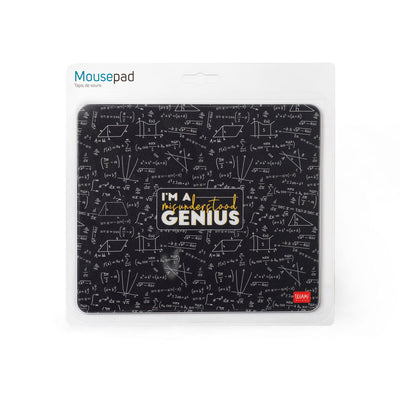 Legami Mousepad Genius | Packaging | Unique Gift Ideas for Her | for Mom | for Women | for Females | for Wife | for Sister | for Girlfriend | for Grandma | for Friends | for Birthday | Gifting Made Simple | Unique Gift Ideas for Him | for Dad | for Men | for Males | for Husband | for Brother | for Boyfriend | for Grandad