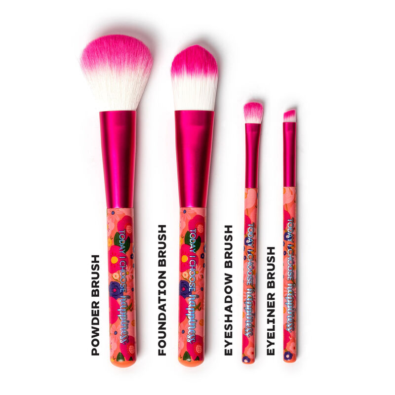 Legami Makeup Brushes Flowers | Cover | Unique Gift Ideas for Her | for Mom | for Women | for Females | for Wife | for Sister | for Girlfriend | for Grandma | for Friends | for Birthday | Gifting Made Simple
