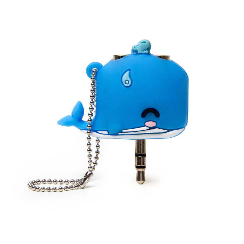 Legami Audio Splitter | Whale | Unique Gift Ideas for Her | for Mom | for Women | for Females | for Wife | for Sister | for Girlfriend | for Grandma | for Friends | for Birthday | Gifting Made Simple | Unique Gift Ideas for Him | for Dad | for Men | for Males | for Husband | for Brother | for Boyfriend | for Grandad