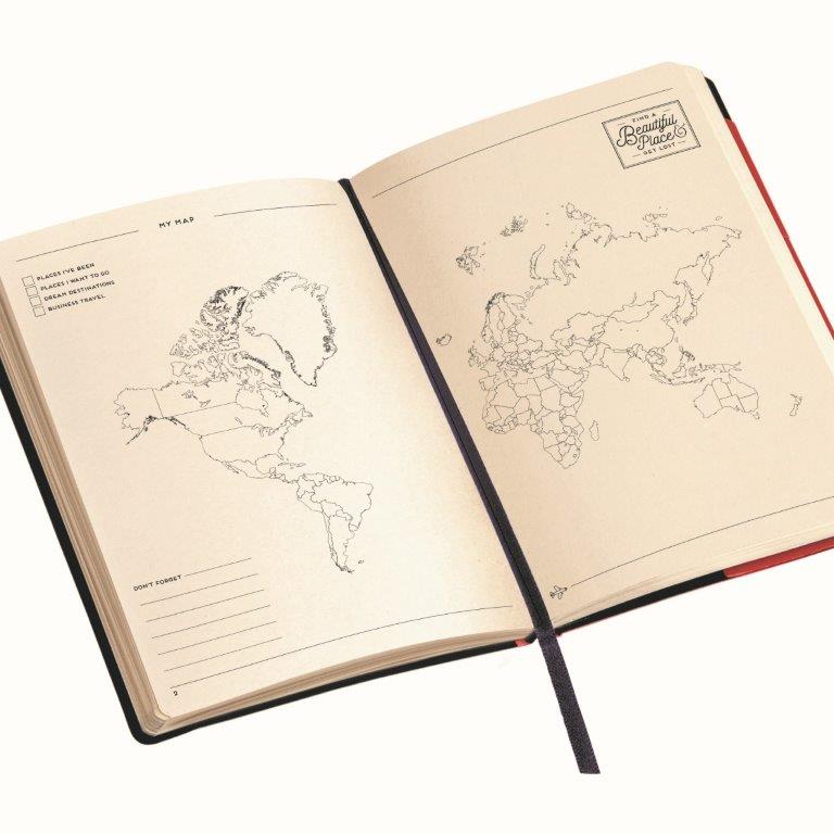 Legami My Notebook Map