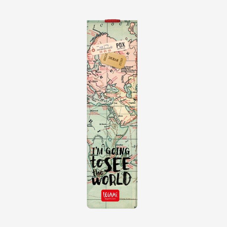 Legami Bookmark - I'm Going to See the World - Gifts Gift Ideas Gifting Made Simple