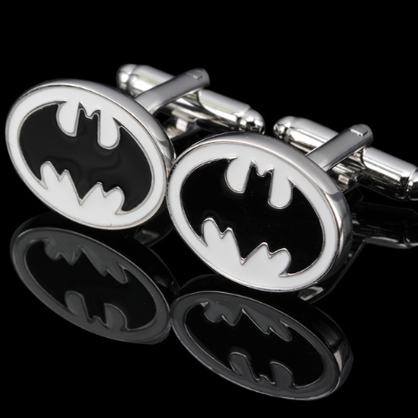 Cufflink Novelty bat 2