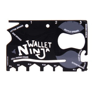 Wallet Ninja 18-in-1 Multi-Tool