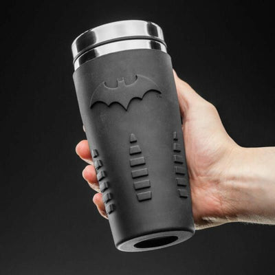 Batman Travel Mug | In Hand | Gift Ideas for Birthday | Gifting Made Simple | Unique Gift Ideas for Him | for Dad | for Men | for Males | for Husband | for Brother | for Boyfriend | for Grandad