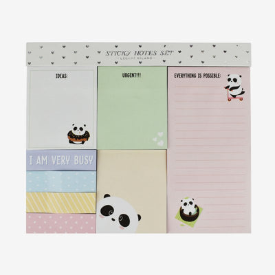 legami sticky note set panda gifts gift ideas gifting made simple