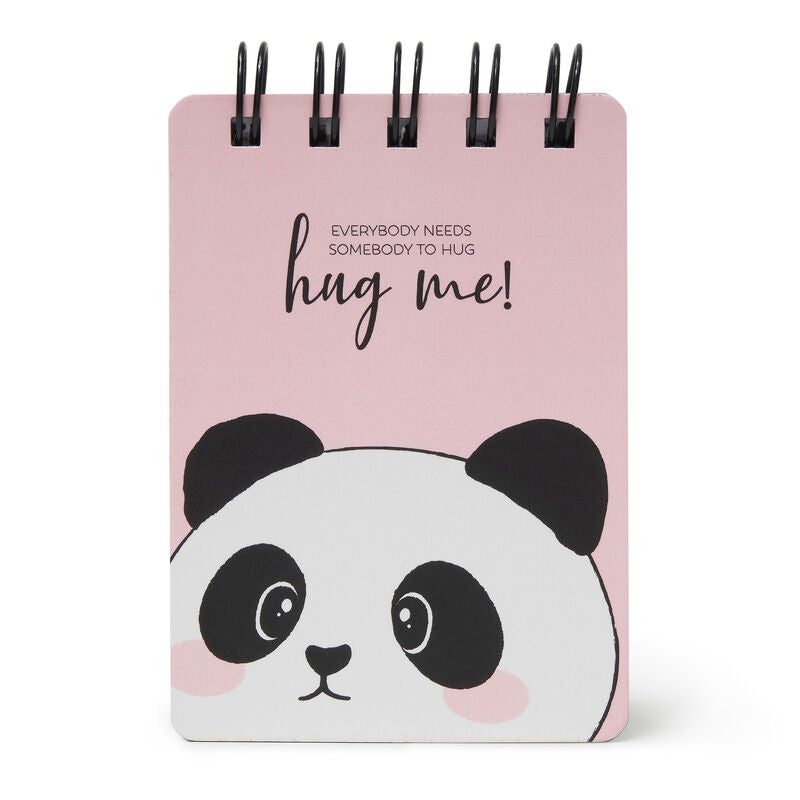 Legami Mini Spiral Notebook | Panda | Unique Gift Ideas for Her | for Mom | for Women | for Females | for Wife | for Sister | for Girlfriend | for Grandma | for Friends | for Birthday | Gifting Made Simple | Unique Gift Ideas for Him | for Dad | for Men | for Males | for Husband | for Brother | for Boyfriend | for Grandad