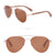 Ralferty Wood Sunglasses | Pilot Brown | Cover | Gift Ideas For Him | For Men | For Boyfriend | For Dad | For Husband