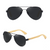 GM Eyewear Bamboo Wood Wooden Sunglasses Shades