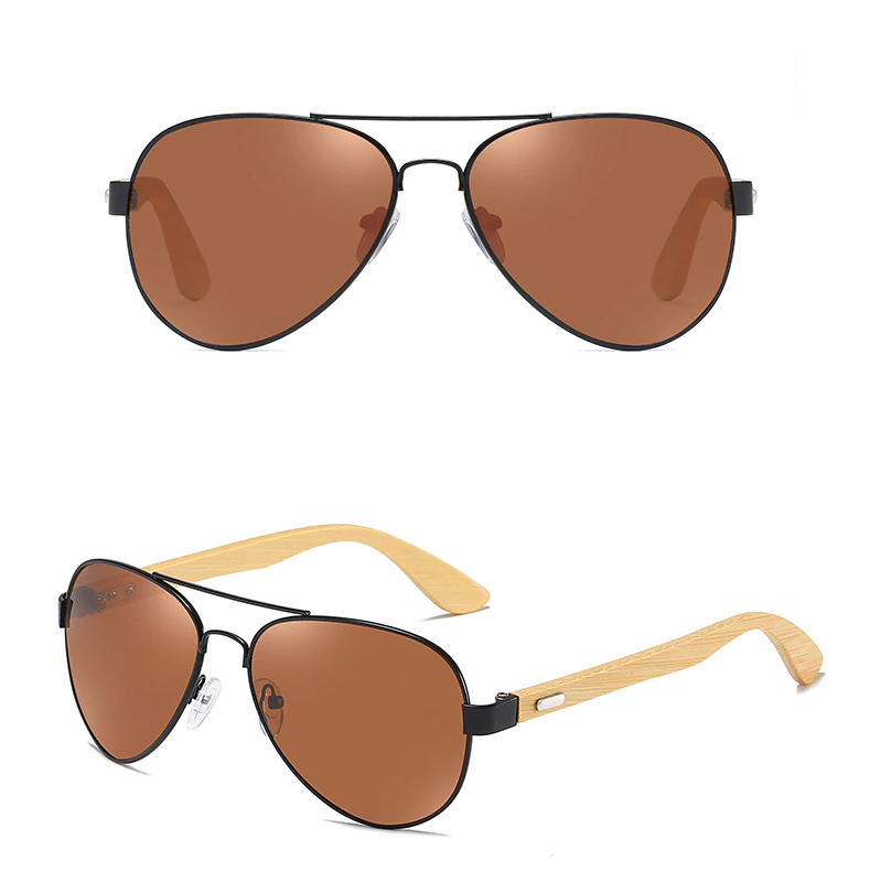 GM Eyewear Bamboo Wood Wooden Sunglasses Shades