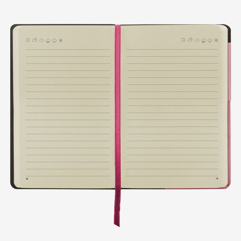 My notebook pink middle legami gifts gift ideas gifting made simple