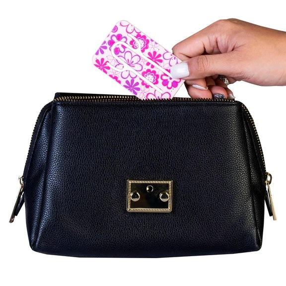 Thinking Gifts Flexistand Phone Stand | Pink Flowers | Bag | Unique Gift Ideas for Her | for Mom | for Women | for Females | for Wife | for Sister | for Girlfriend | for Grandma | for Friends | for Birthday | Gifting Made Simple | Unique Gift Ideas for Him | for Dad | for Men | for Males | for Husband | for Brother | for Boyfriend | for Grandad