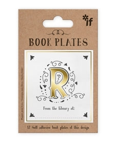 Vintage Letter Book Plates